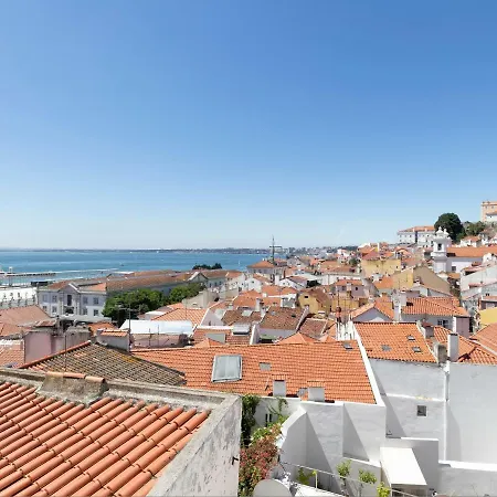 Alfama Street View Lisbon
