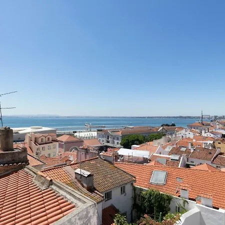Alfama Street View Lisbon