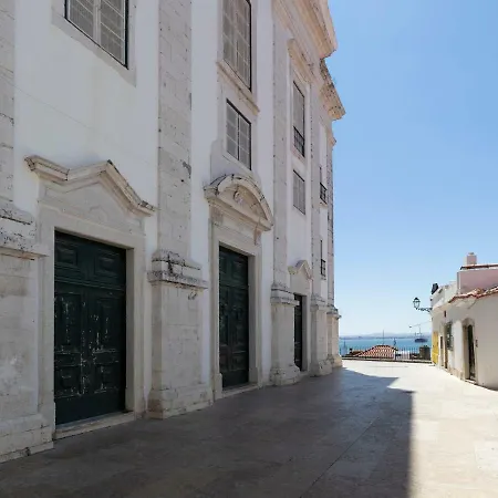 Alfama Street View Lisbon